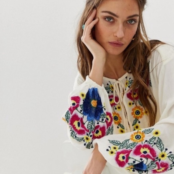 Free People Spell On Your Embroidered Dress - Picture 2 of 11